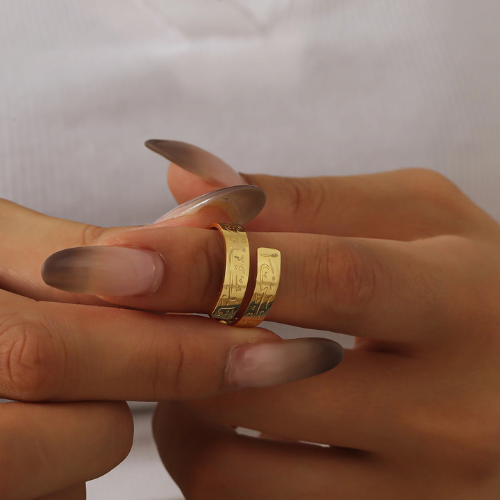 BAGUE "AVEC LA DIFFICULTÉ VIENT LA FACILITÉ" – BIJOU DE RÉSILIENCE