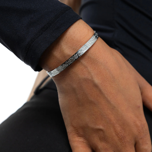 BRACELET "AVEC L'ADVERSITÉ VIENT LA FACILITÉ" | FEMME