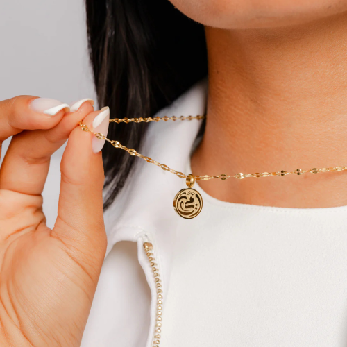 COLLIER MAMAN – UMMI (أمّي) EN CALLIGRAPHIE ARABE