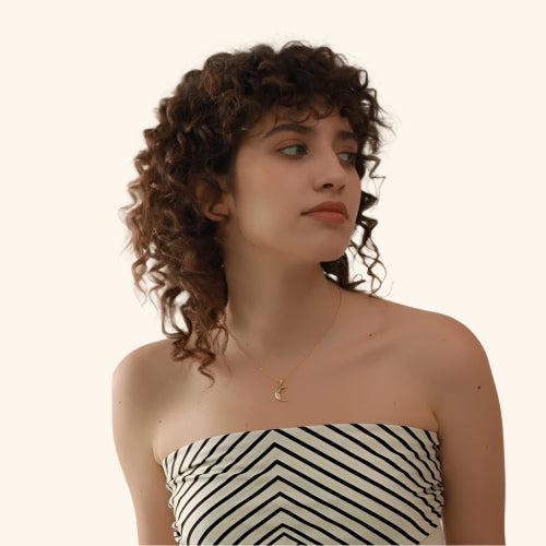 COLLIER HILAL – CROISSANT DE LUNE ORIENTAL