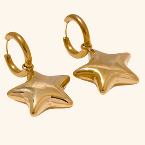 Boucles d'Oreilles Nedjma — L'Étoile Orientale