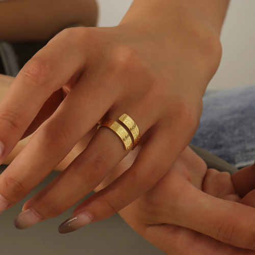 “WITH DIFFICULTY COMES EASE” RING – RESILIENCE JEWELRY