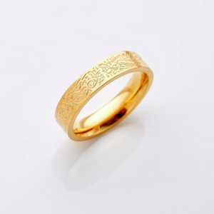 Bague Femme Résilience — Avec la Difficulté Vient la Facilité