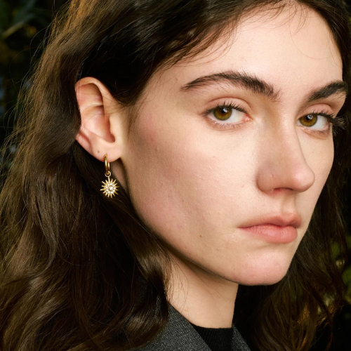 Boucles Oreilles Soleil Chams 