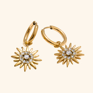 Boucles d'Oreilles Chams — Soleil Oriental